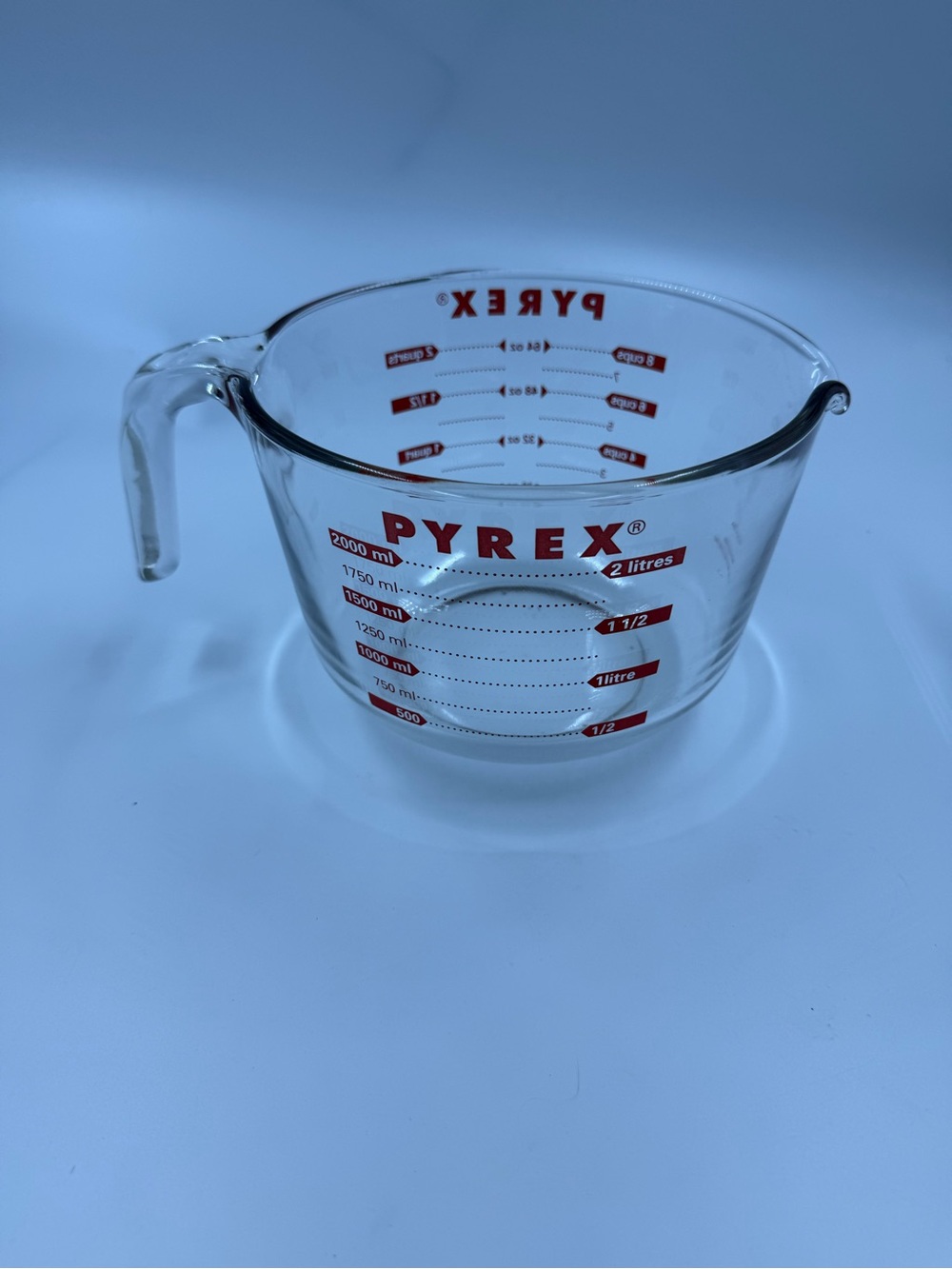 Vintage Pyrex Measuring Cup Glass 8 Cup